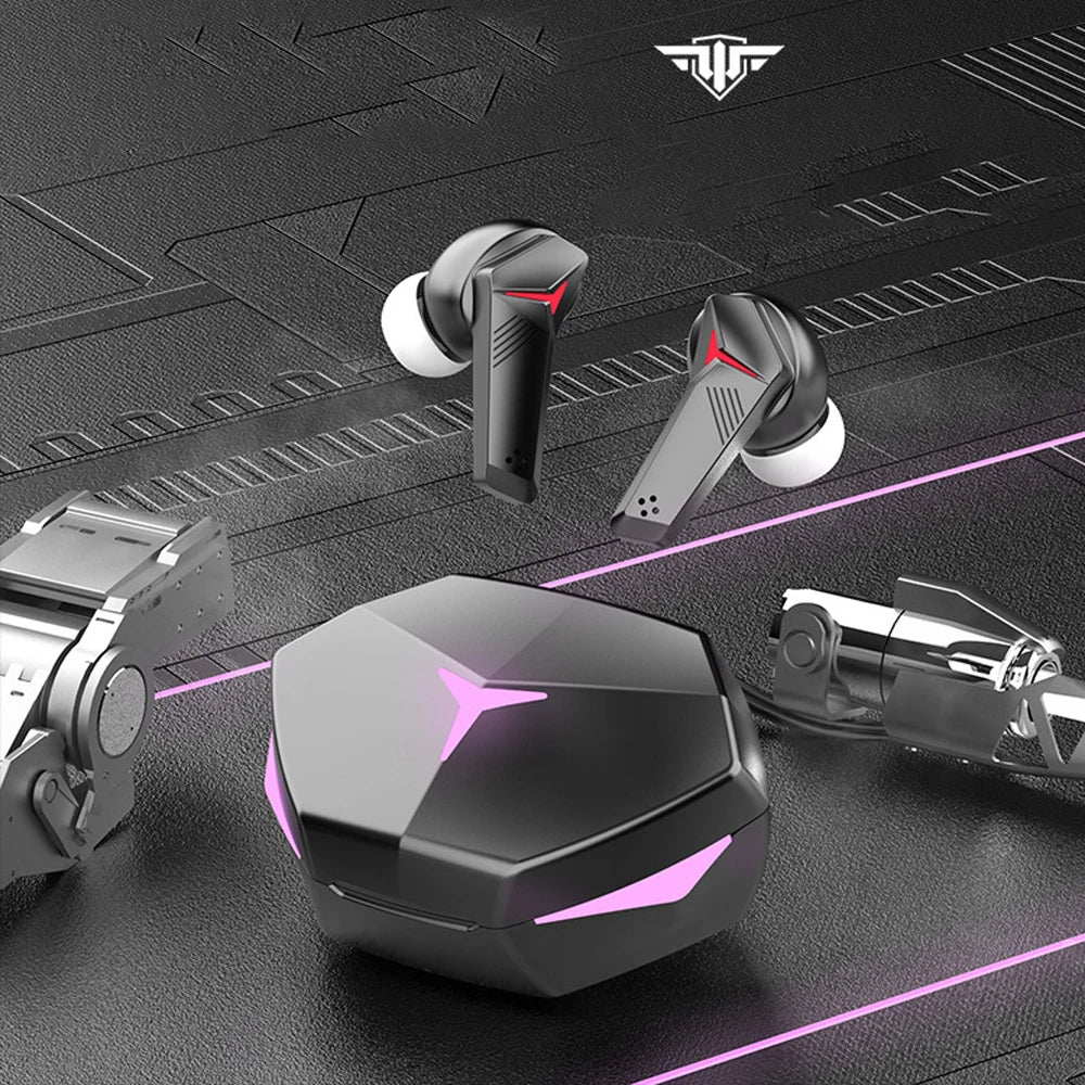 Wireless Bluetooth 5.2 Gaming Earbuds with 60ms Low Latency