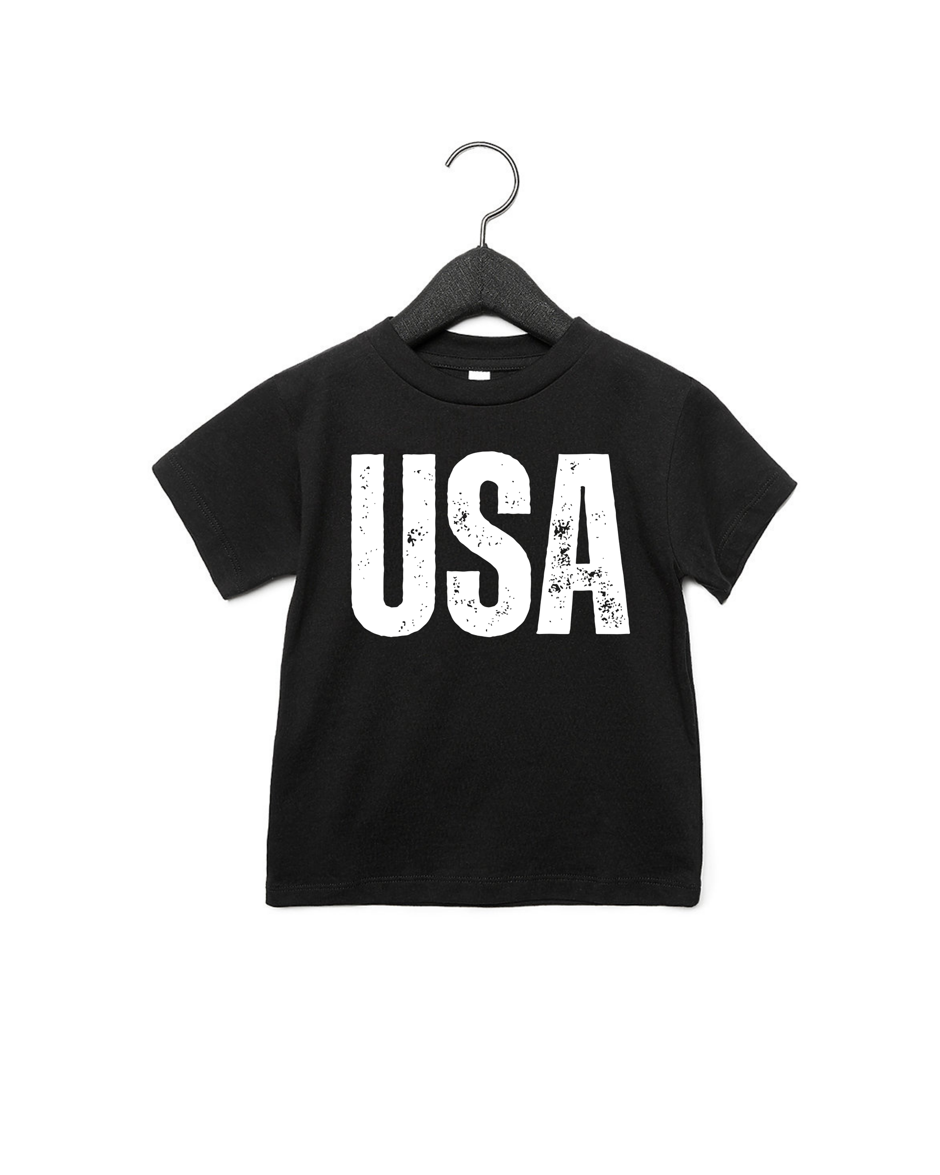 USA Bold graphic cotton t-shirt for boys in a classic cut