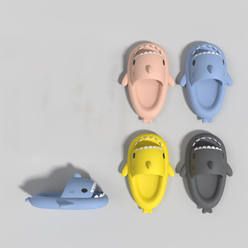 Lovely Shark Shape Slides Lightweight Kids Non-Slip Beach Sandals