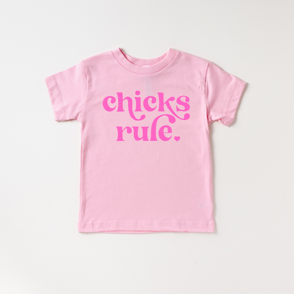 Chicks Rule Easter Shirt