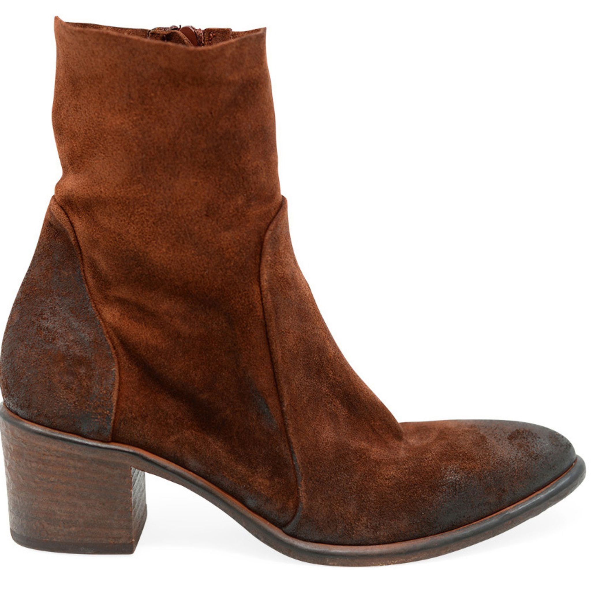 Tan Suede Ankle Boot