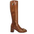 Cognac Tall Lock Boot