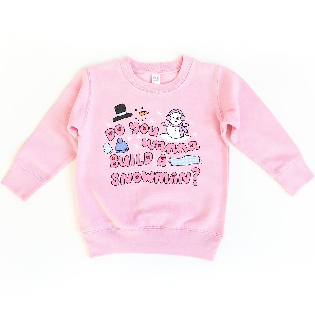Do you wanna build a snowman sweater