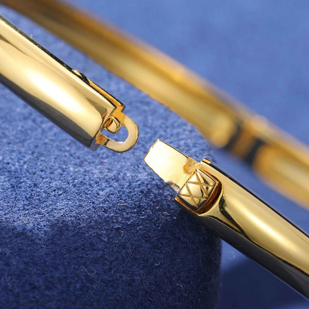 Timeless Éclat Rivière Bracelet in Sterling Silver S925, Moissanite Stones