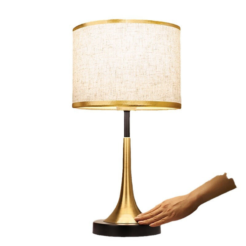 Modern Nordic LED Table Lamp with Touch Sensor Dimming