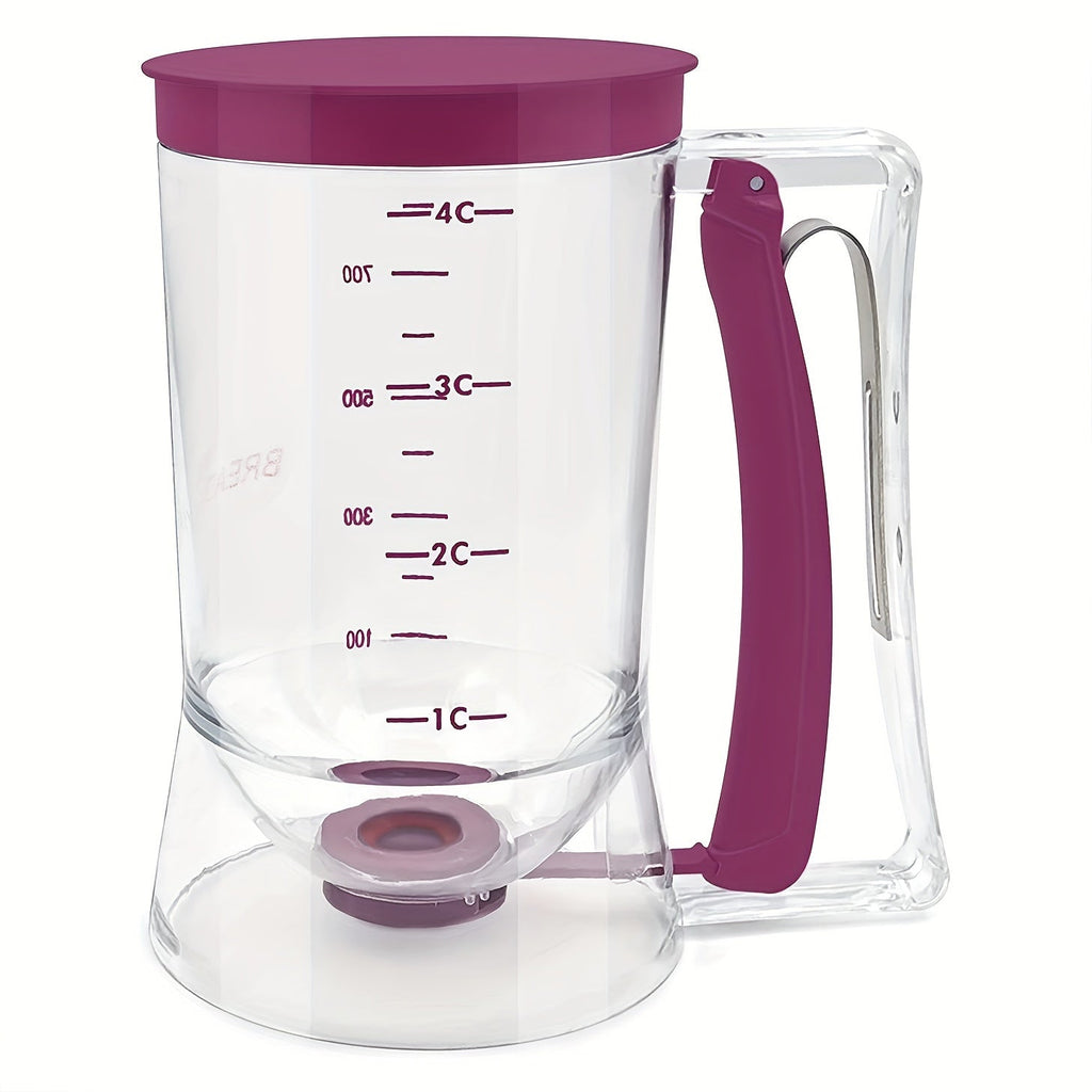 Pancake Batter Dispenser, Kitchen Dispenser for Cupcakes Waffles and Crepes