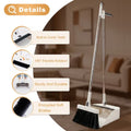 Rotatable Foldable Broom and Dustpan Combo Set