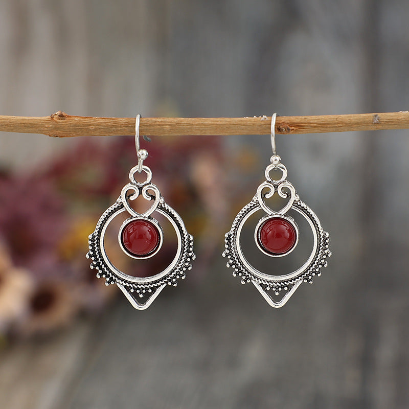Vintage Moonstone Earrings For Women