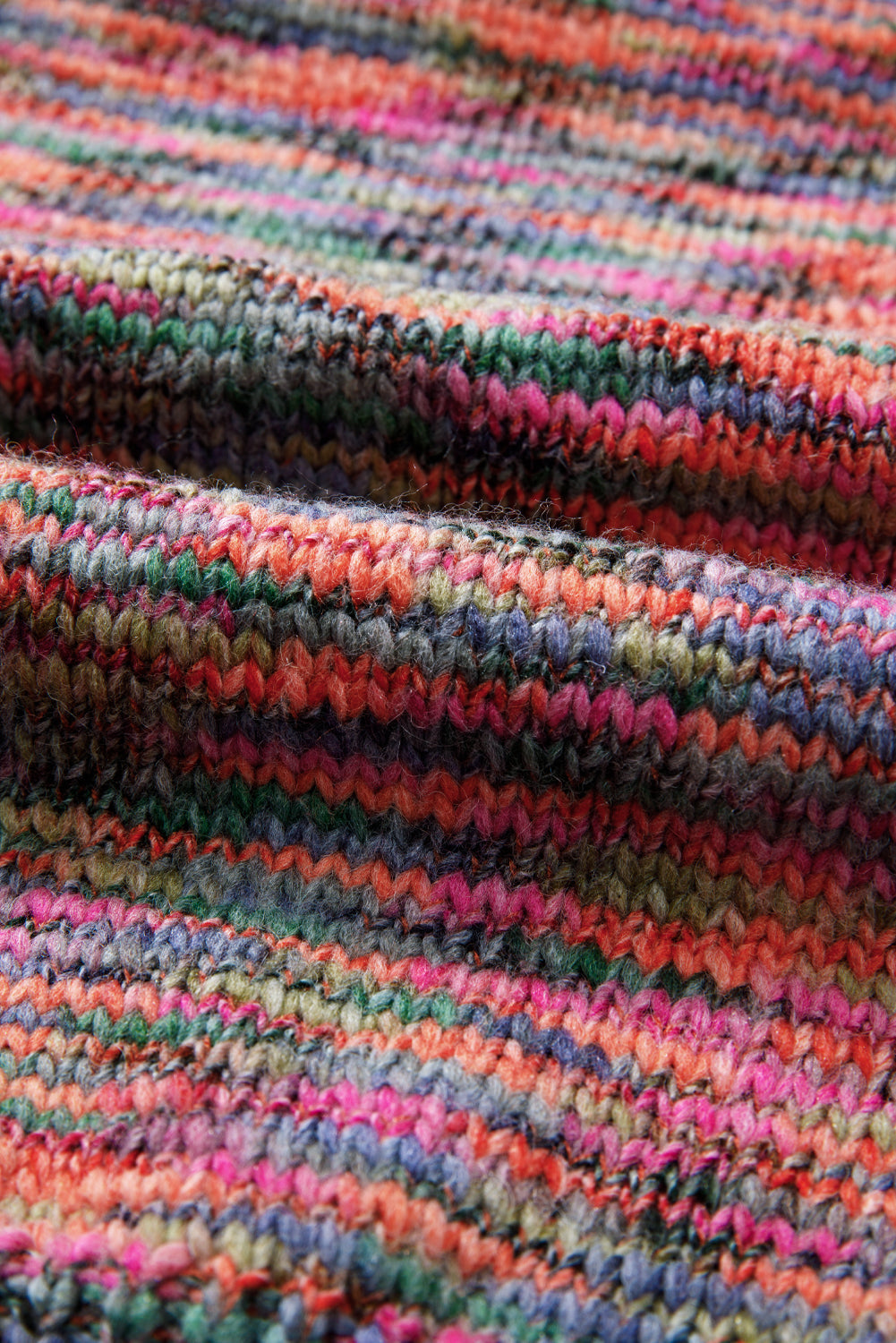 Space Dye Crew Neck Sweater