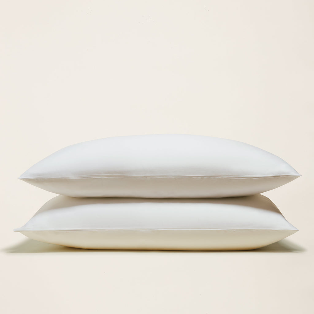 Australian Cotton Sateen Sheet Set in Solid and Stripe - Image 14