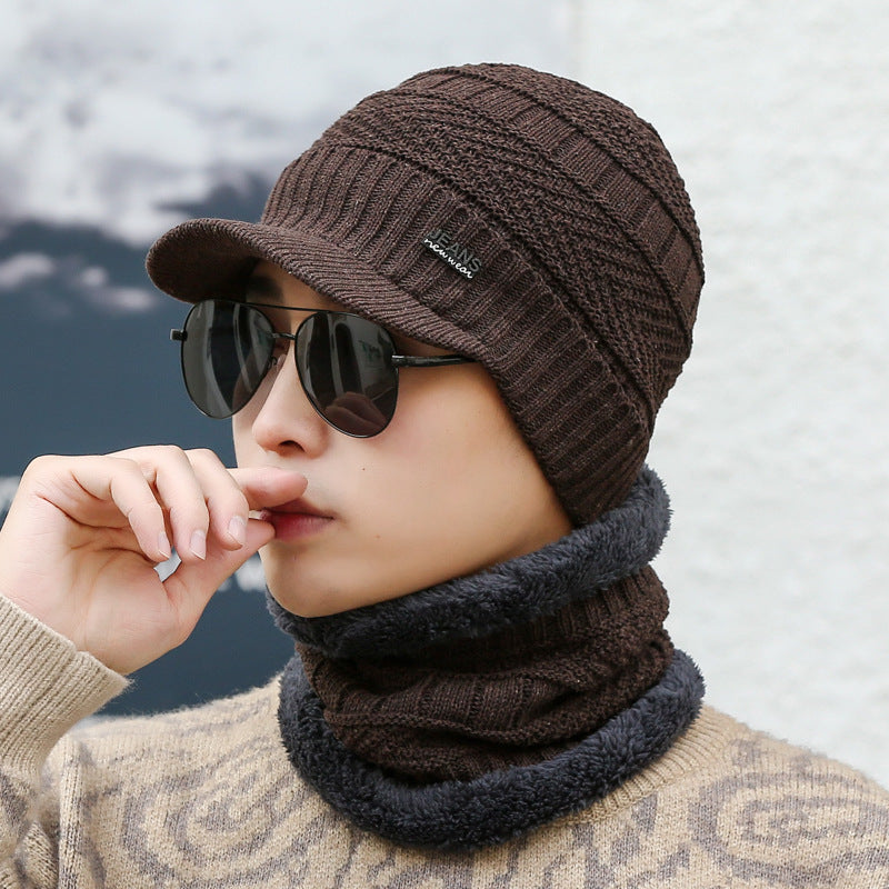 Women’s Fleece-Lined Knit Wool Cap | Winter Warm Hat