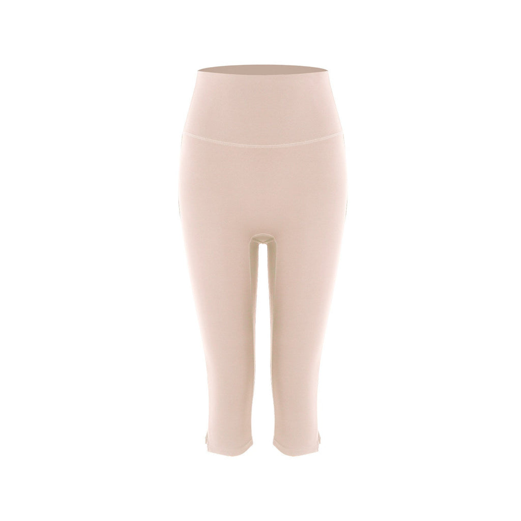 High-Waist 7/8 Yoga Leggings – Slim-Fit Fitness Pants for Women
