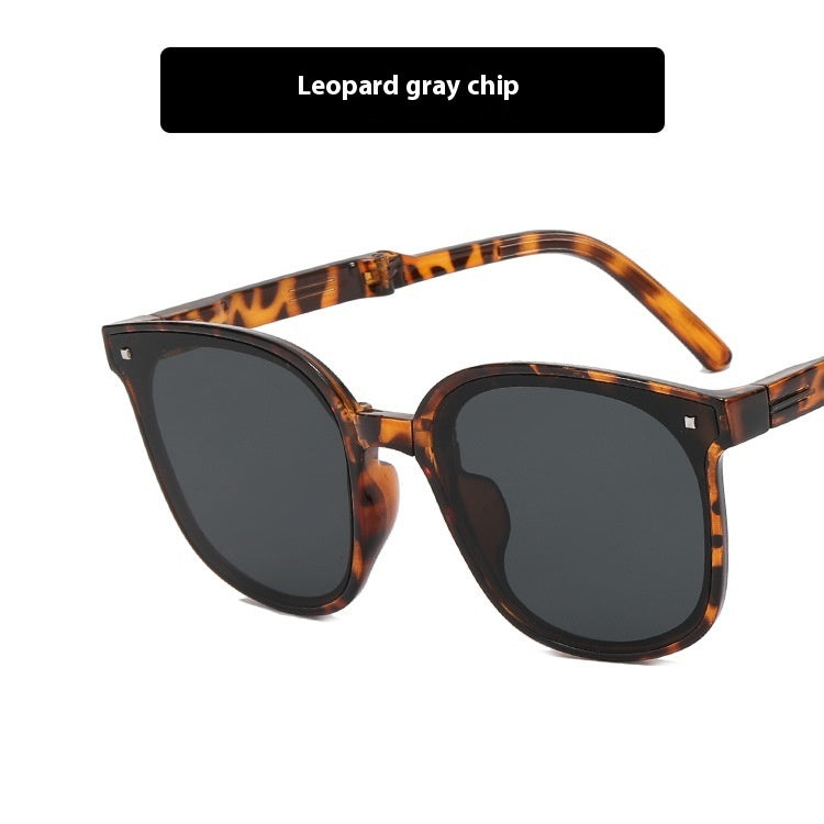 Foldable Sunglasses with Case Lightweight Portable Travel Eyewear