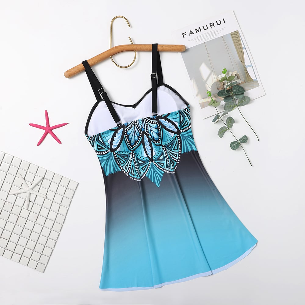 Butterfly Printed Summer Dress