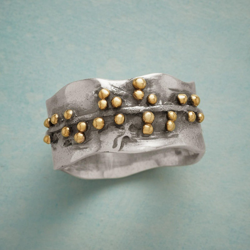 Retro Personalized Alloy Ring For Women