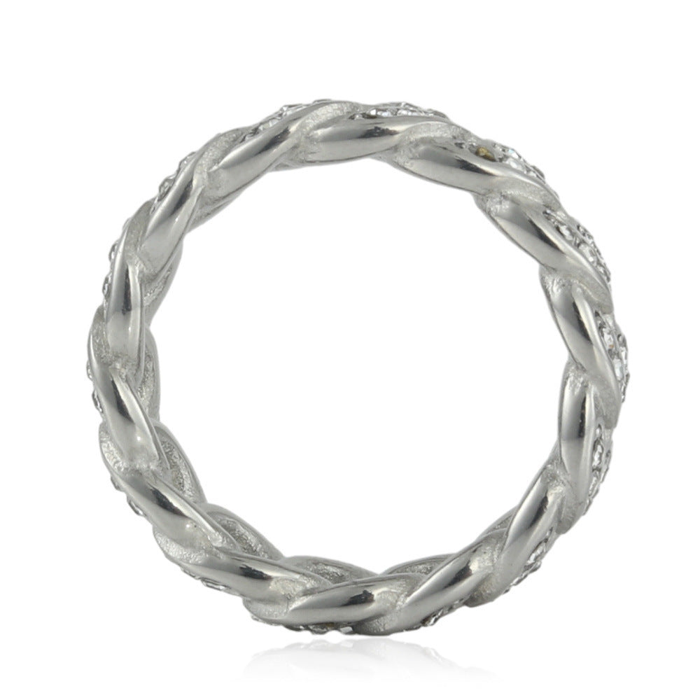 Personalized Punk Stainless Steel Chain Ring