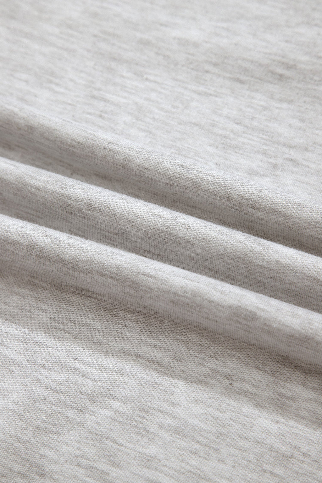 Solid V-Neck Top & Elastic Shorts Loungewear Set in Grey