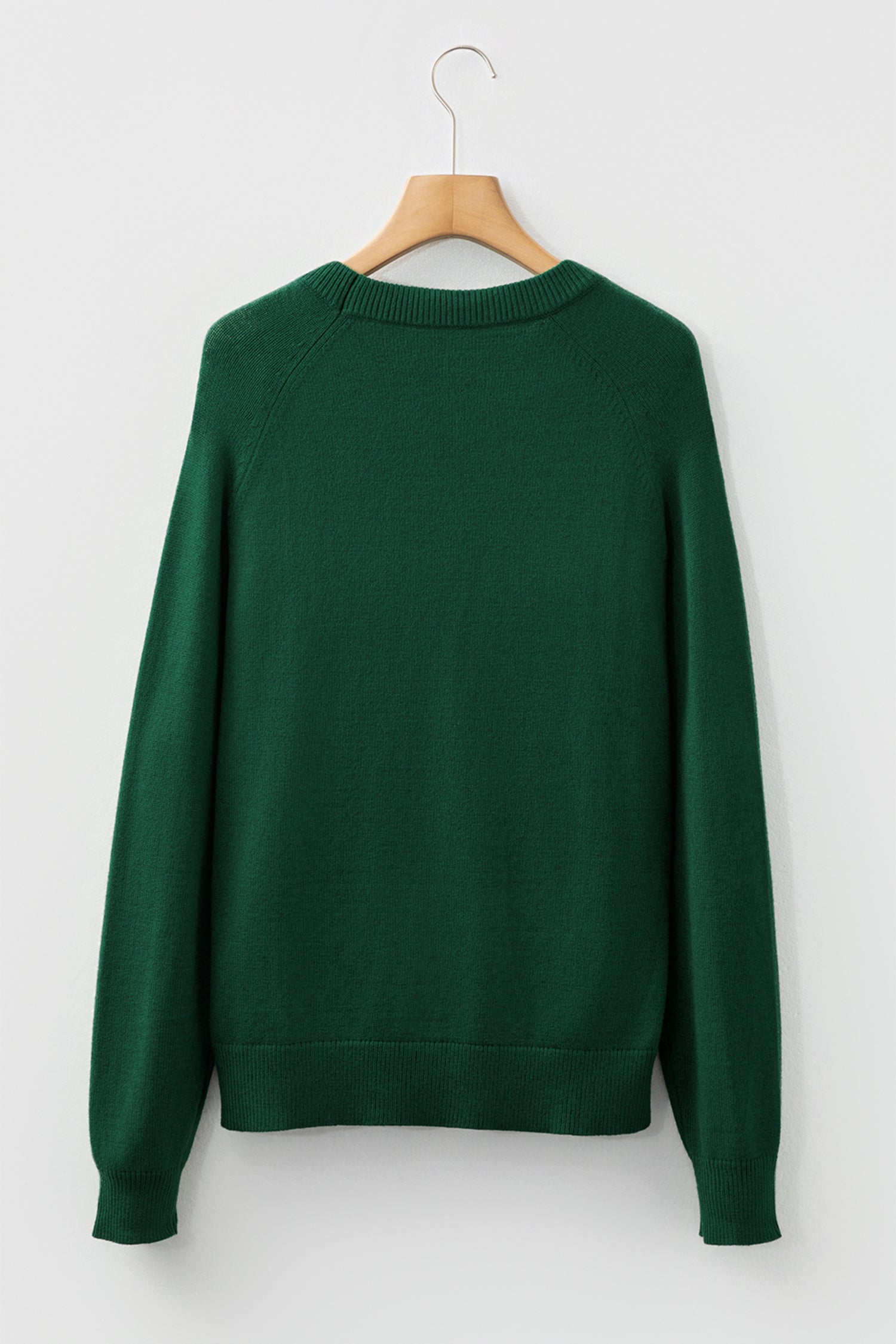 MERRY Raglan Long Sleeve Christmas Sweater