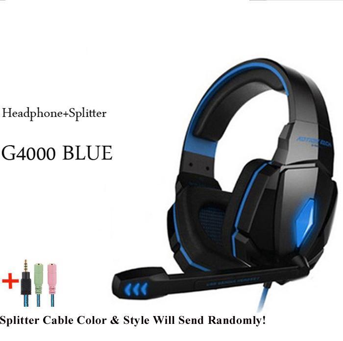G2000 Gaming Headset with Subwoofer and Precision Microphone
