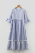 Raya Bracelet Sleeve Maxi Dress