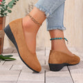 Elegant Low Heels Cushioned Non Slip Versatile Shoes