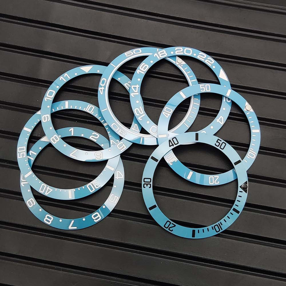 Blue Ceramic Bezel With Luminous Markers On The Outer Ring