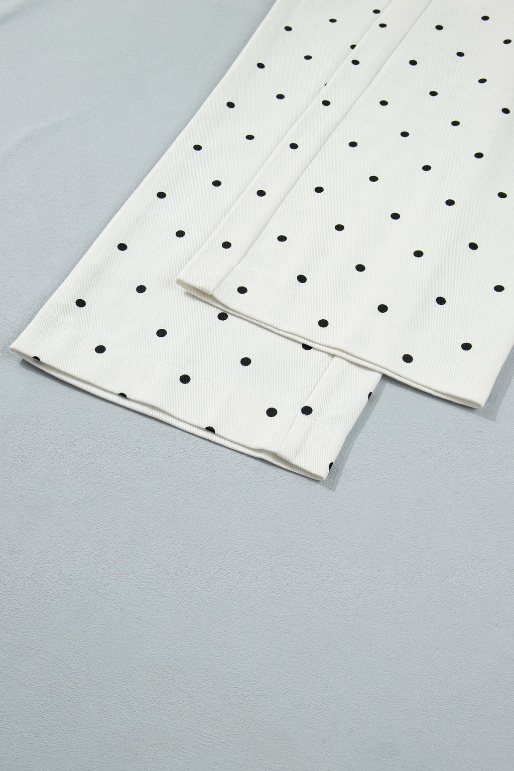 Whitley Patch Cotton Shift Pants in Black and White