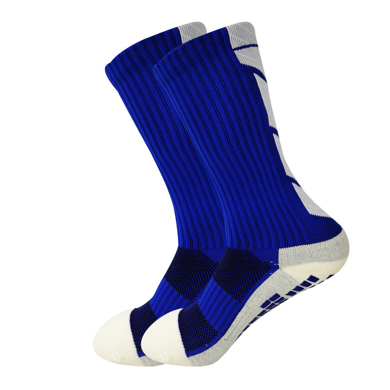 Non-Slip Soccer Grip Socks with Towel Bottom for Enhanced Performance and Stability in Sports