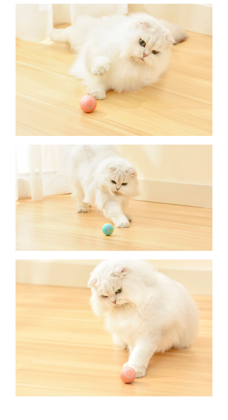Intelligent Rolling Ball Interactive Cat Toy Automatic Pet Teaser