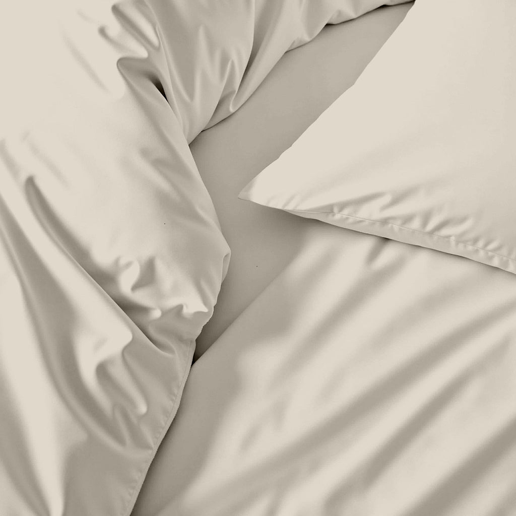 Australian Cotton Sateen Duvet Cover in Stripe and Solid - Image 31