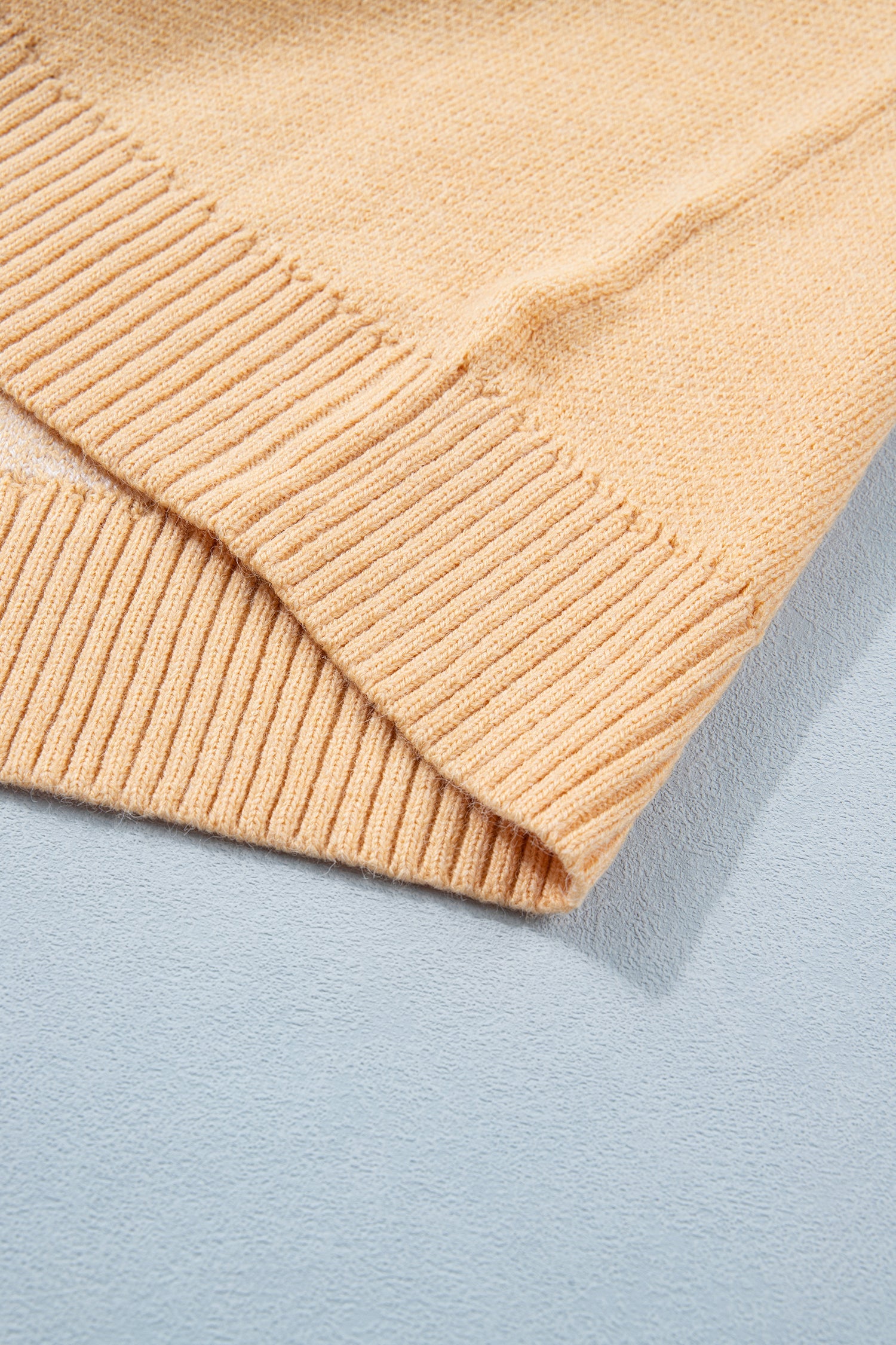 Bow Drop Shoulder Long Sleeve Sweater