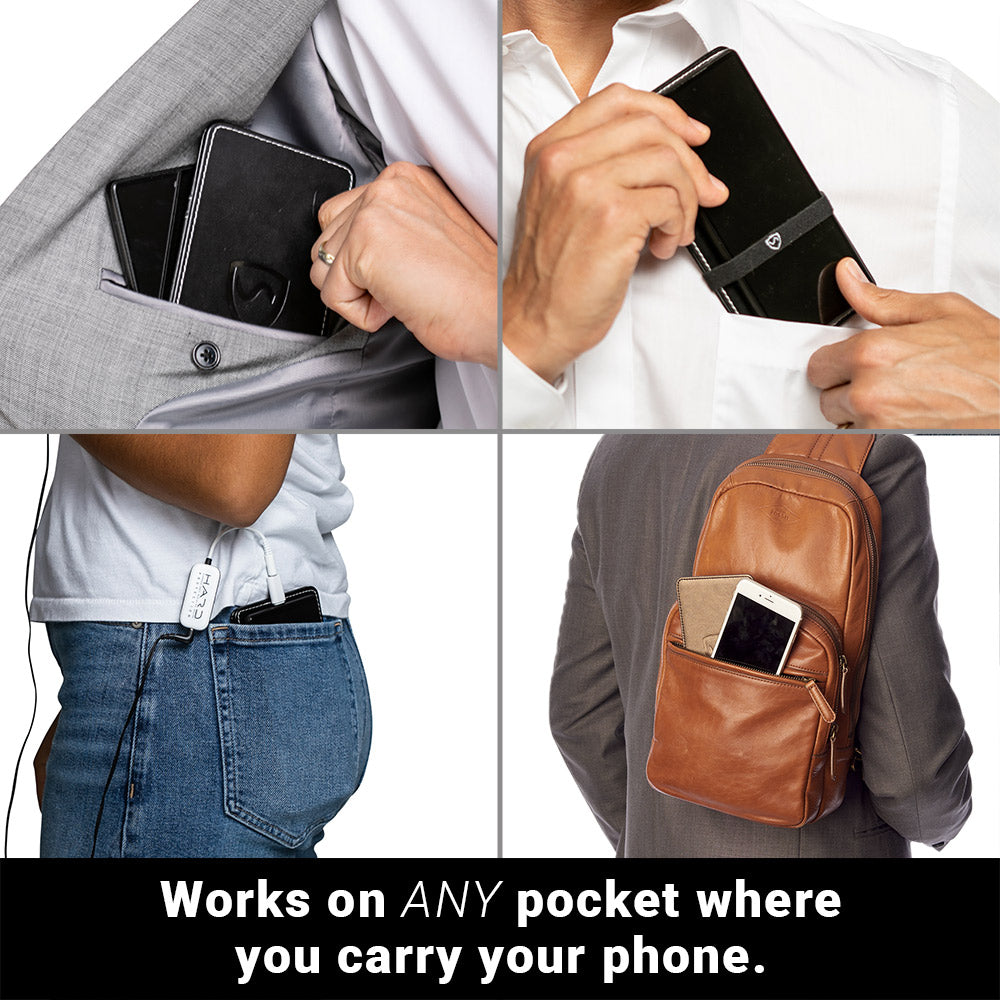 Black EMF Phone Shield Blocker for Smartphones - Image 4