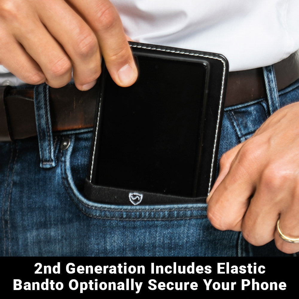 Black EMF Phone Shield Blocker for Smartphones - Image 7