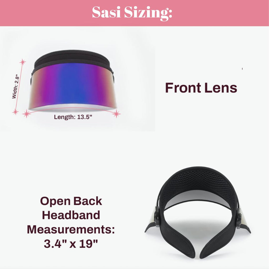 Sasi Mini UV Visor in Champagne