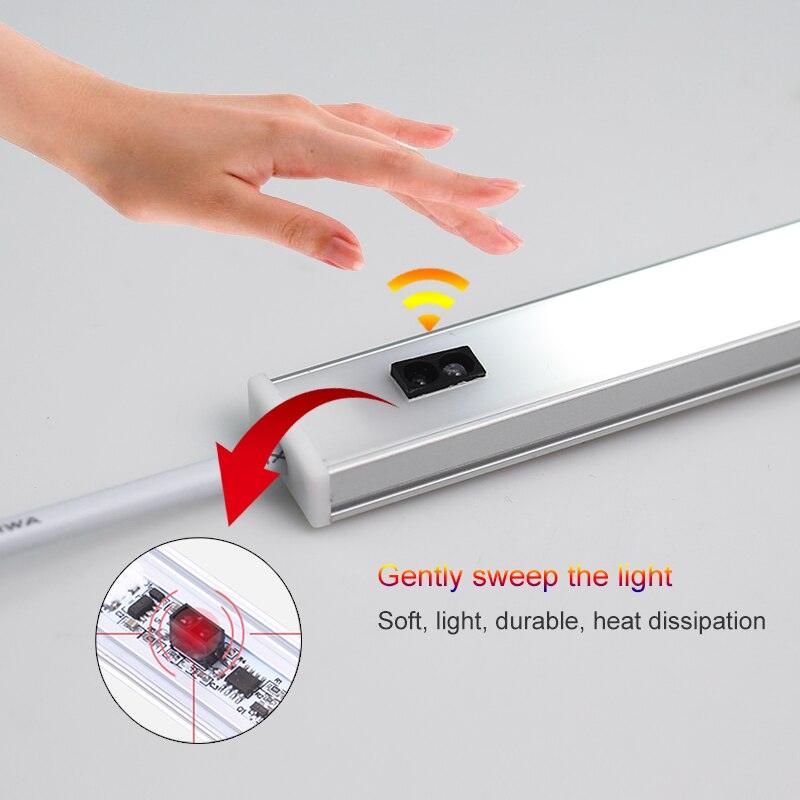Motion Sensor LED Desk Lamp with 30s Auto-Off Delay