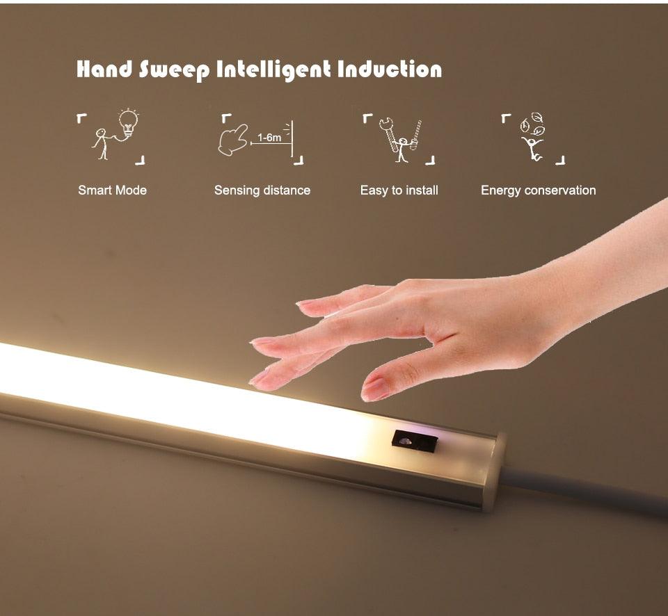 Motion Sensor LED Desk Lamp with 30s Auto-Off Delay