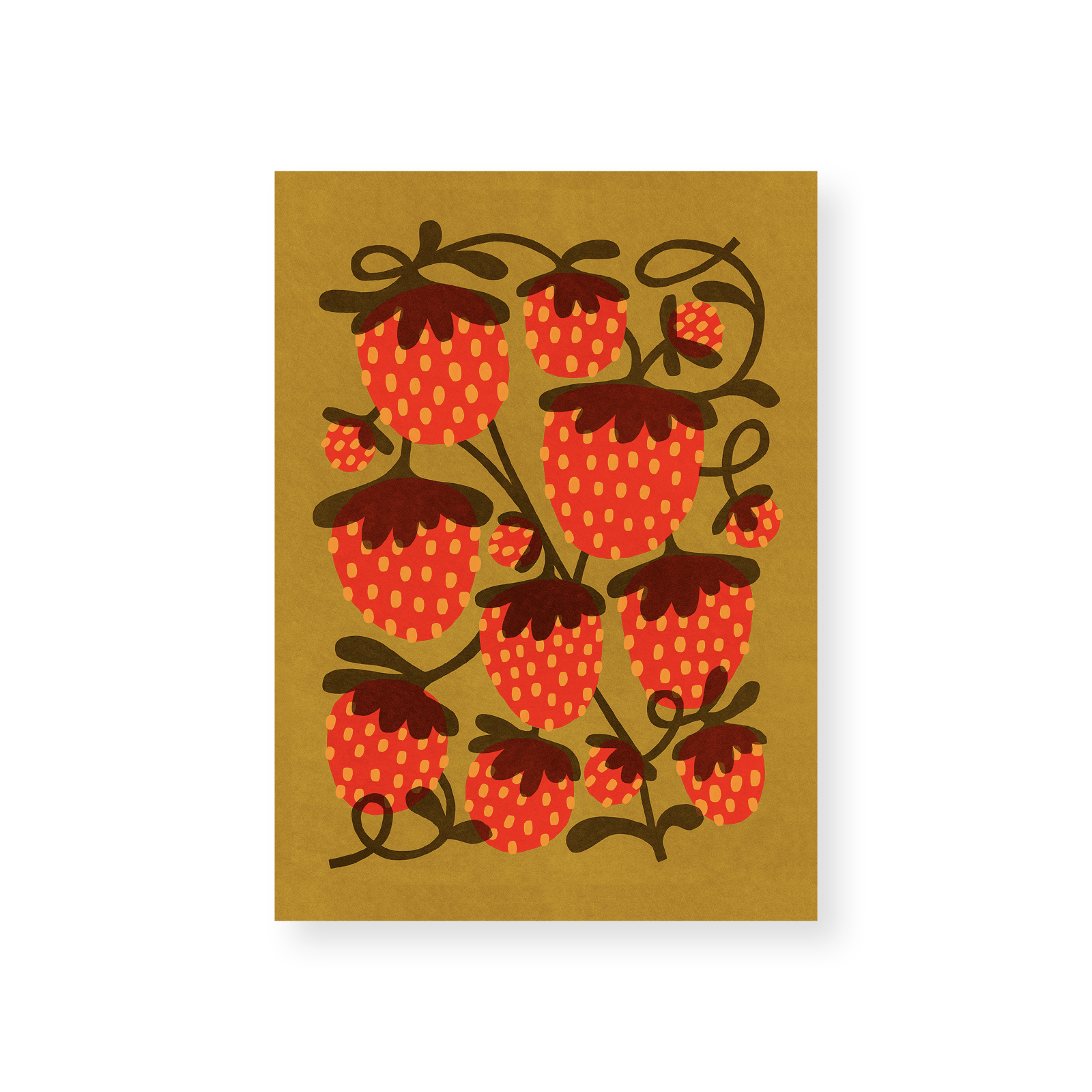 Strawberries — 5x7 Print