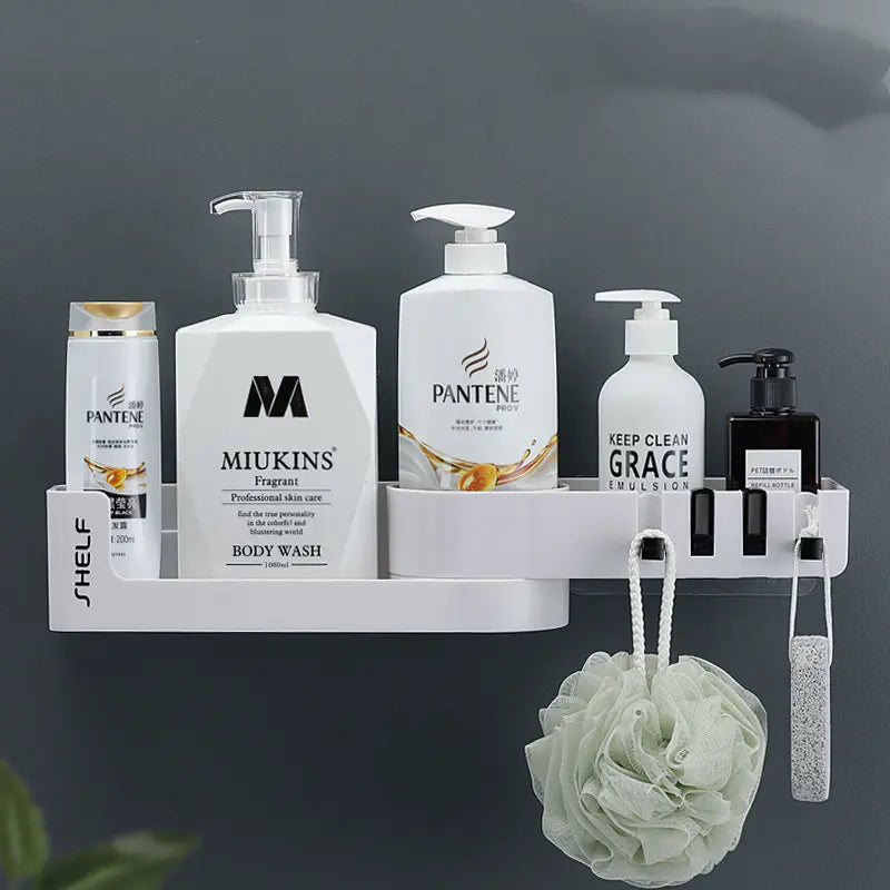 Creative Wall-Mounted Bathroom Storage Shelf (Triangle)