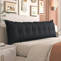 Daneey Large Headboard Pillow King Soft Daybed Pillows Bolster for Bed Back Pillow for Sitting in Bed Long Pillow for Bed Reading Pillow Adult Couch Sofa Backrest Removable Cover