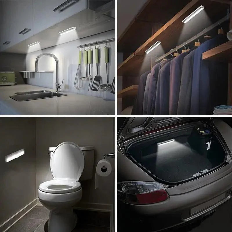 Motion Sensor LED Under Cabinet Light for Closet and Kitchen