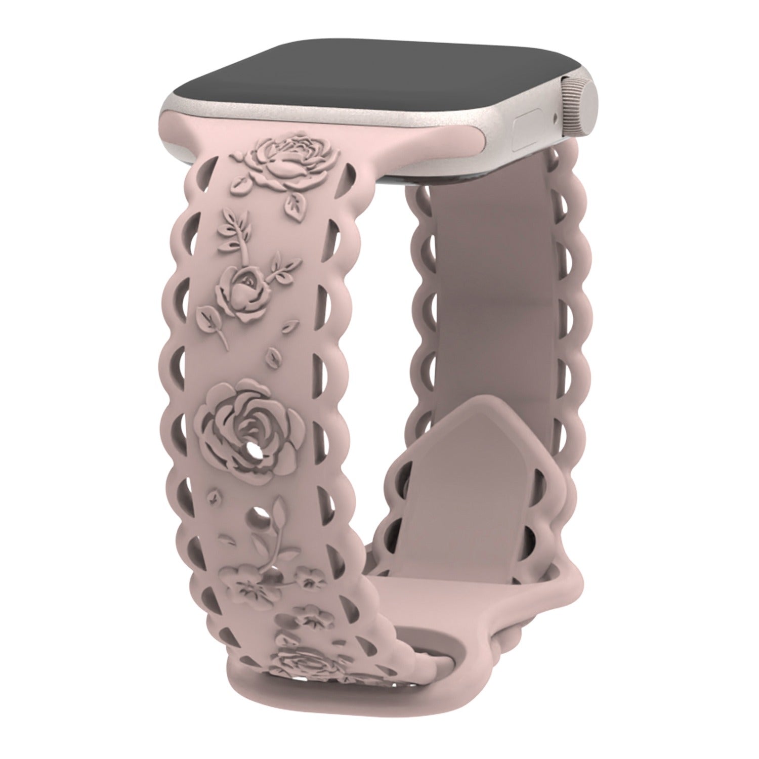 Rose Silicone Band