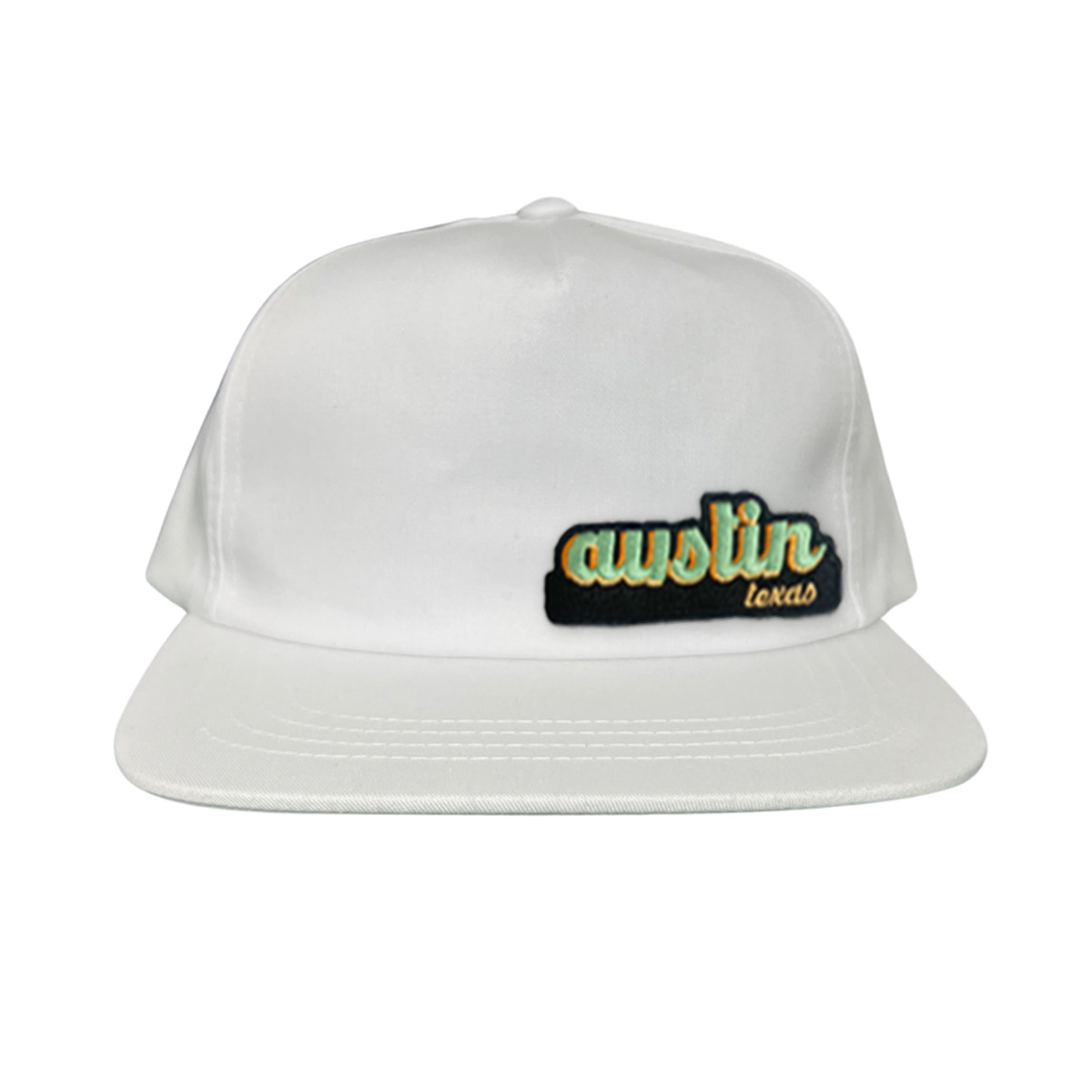 Last Stand Austin Texas Cut Out Patch Trucker Hat