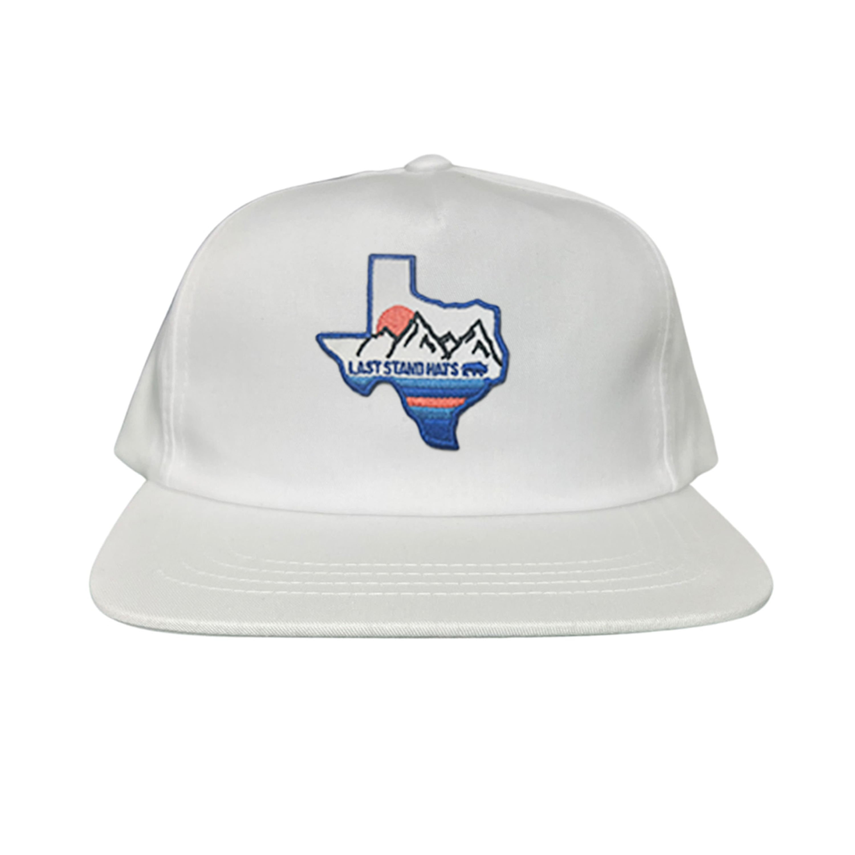 Texas Mountains Blue Graphic Hat - Classic Casual Cap