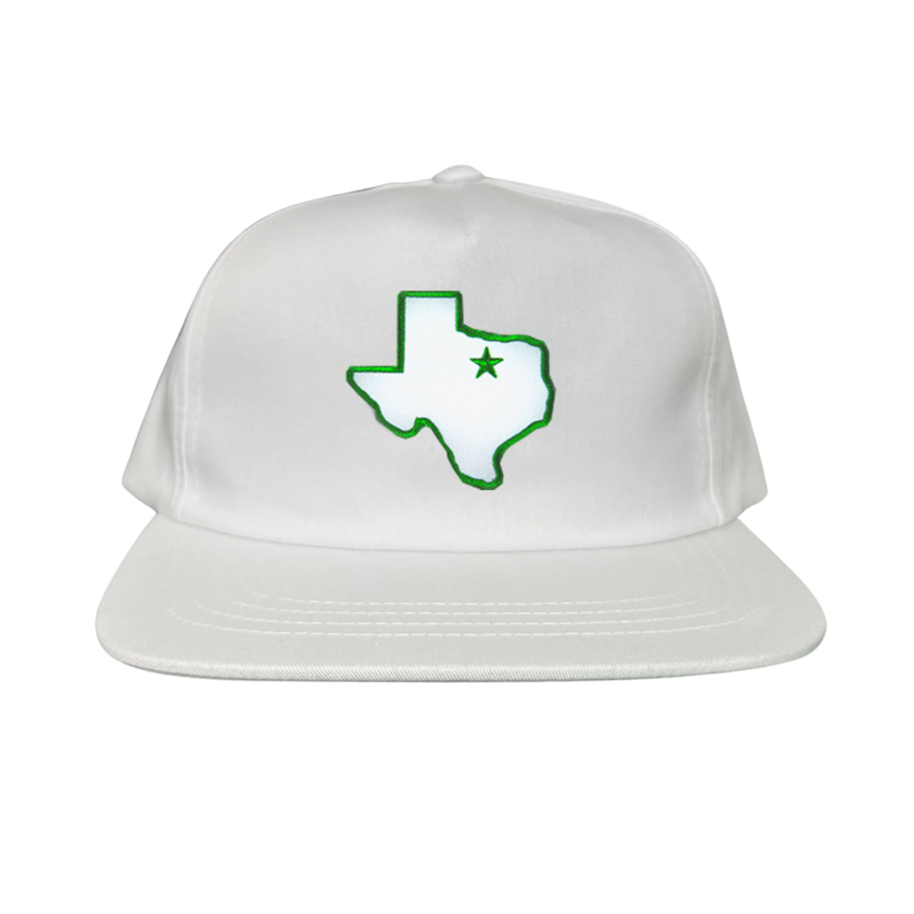 UNT State of Texas Star Baseball Hat Green Black Beige White
