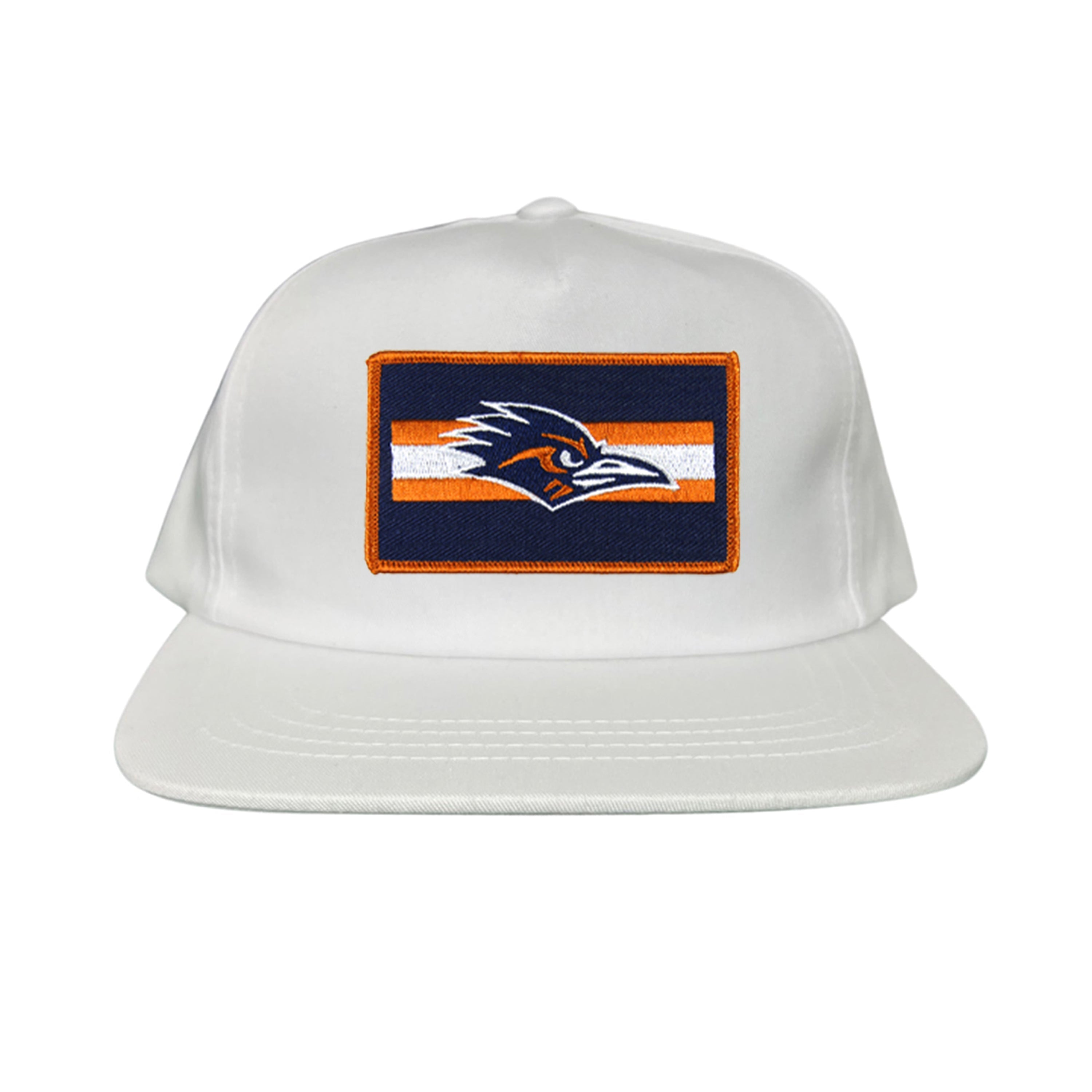 UTSA Roadrunner Rectangle Stripe Patch Hat - Blue and Orange
