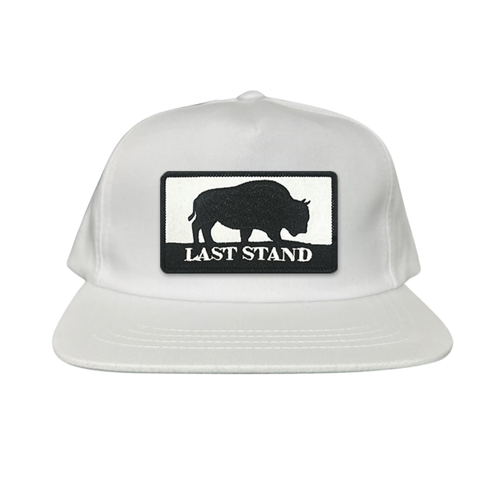 Bison Graphic Curved Bill Trucker Hat Mesh Snapback Cap