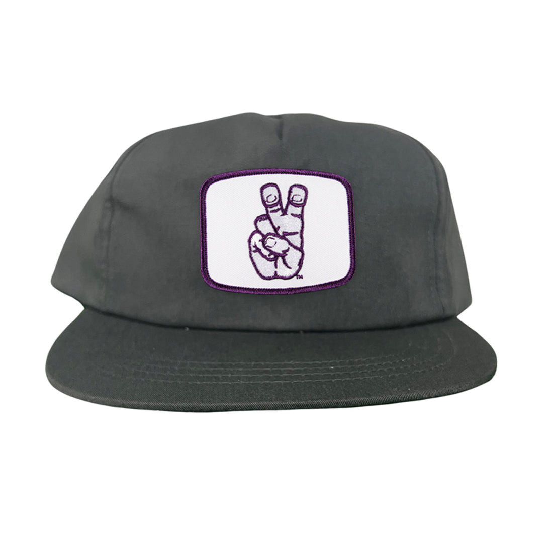 TCU Horned Frogs Frog Hand Mesh Snapback Hat Curved Bill