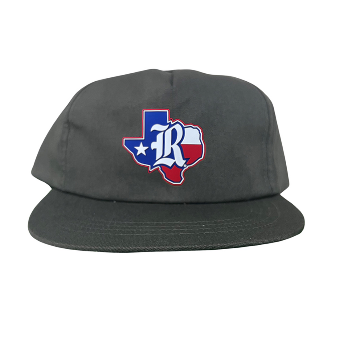 Rice University Old R Texas Flag Rubber Patch Hat