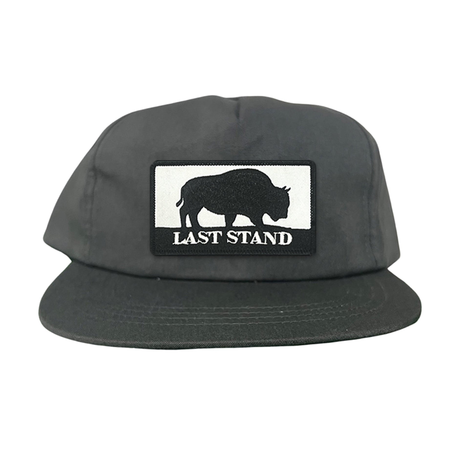 Bison Graphic Curved Bill Trucker Hat Mesh Snapback Cap