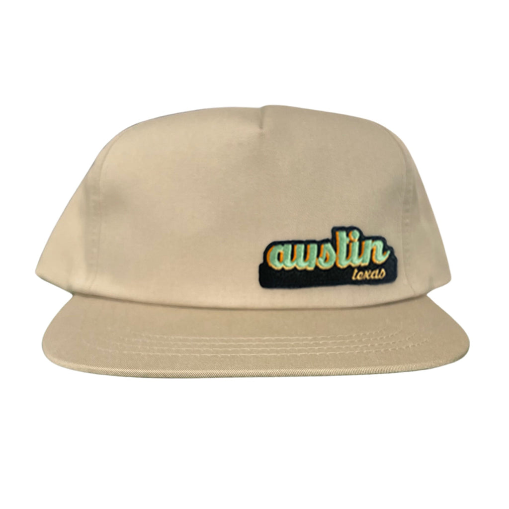 Last Stand Austin Texas Cut Out Patch Trucker Hat